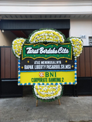 Papan Bunga Duka di Cikupa