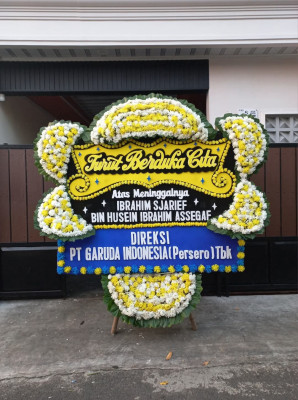 Papan Bunga Duka di Cikupa