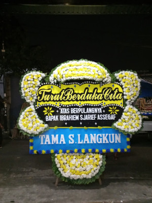 Papan Bunga Duka di Cikupa