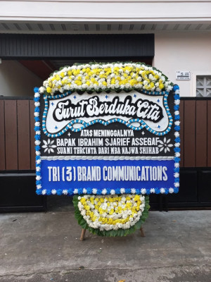 Papan Bunga Duka di Cikupa